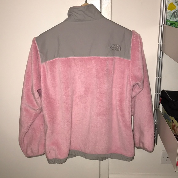 North face pink soft and furry fleece! - Picture 2 of 2